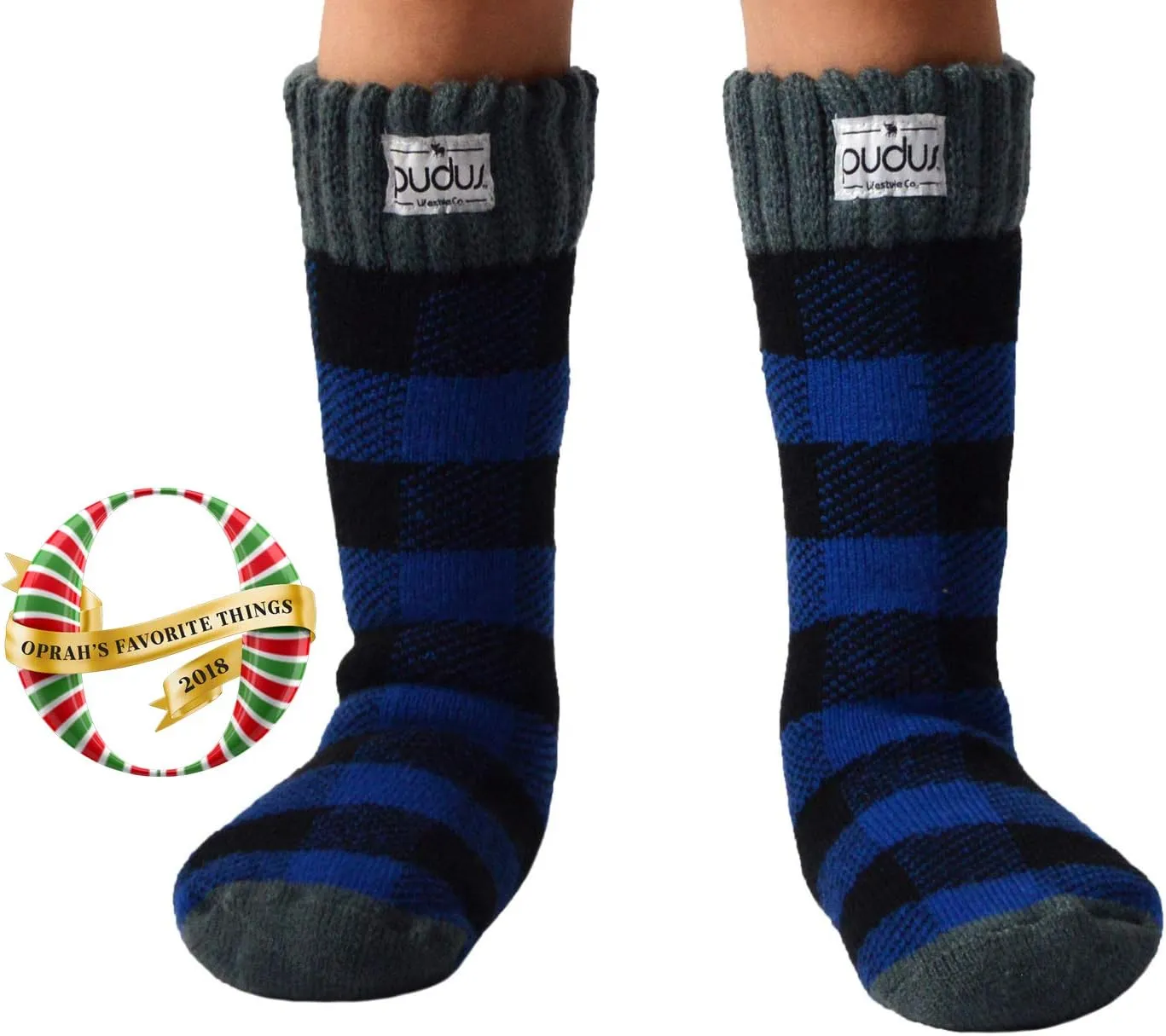 Pudus kids (4-7 years) tall cozy winter boot Socks