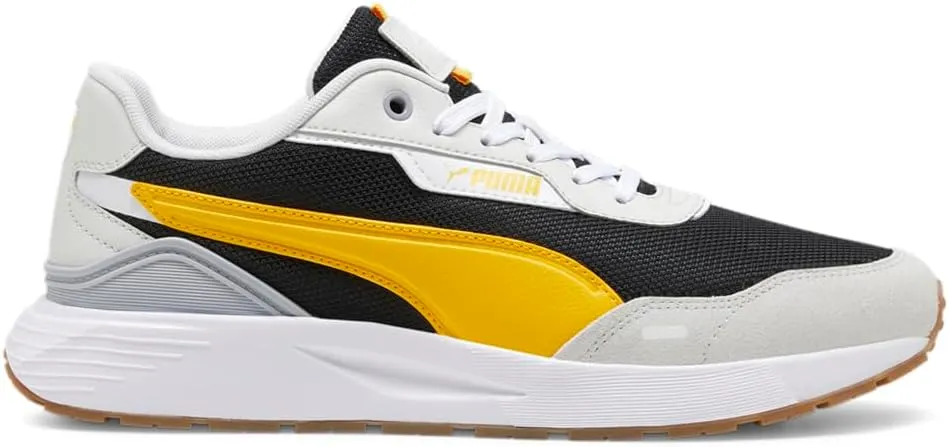 Puma Mens Runtamed Plus - 391250-23 - Puma Black/Yellow Sizzle/Feather Gray - 12