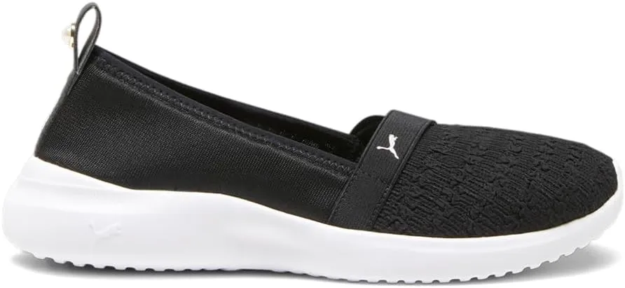 PUMA Womens Adelina Regent Romance Slip On Sneakers Shoes Casual - Black - Size 9.5 M