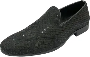 Punjabi Jutti for Men's Loafer Shoes Embroidery Slip-On Party Shoes Mojaris Wedding Bridal Dress Shoes
