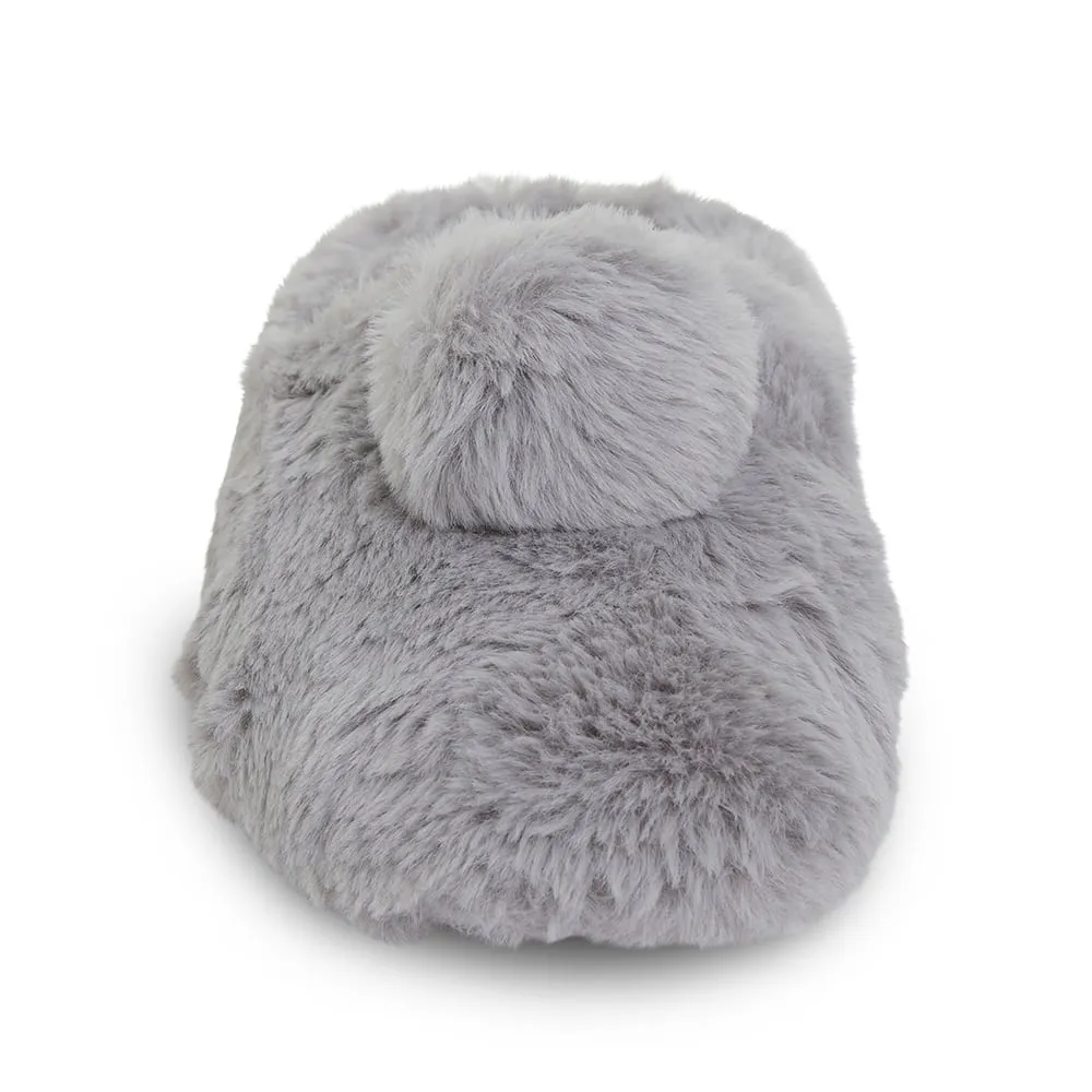Randy Slipper in Grey Fabric