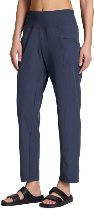 RBX Active Women's Ankle Pant, Lightweight Quick Drying Stretch Woven Casual Weekend Pant with Pockets