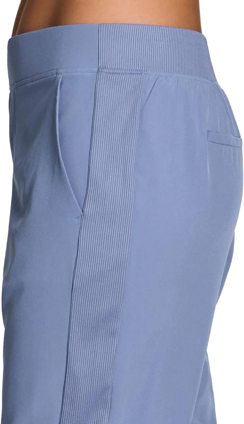 RBX Women's Ankle Pant, Quick Drying Lightweight Stretch Woven Flat-Front Straight Leg Pants