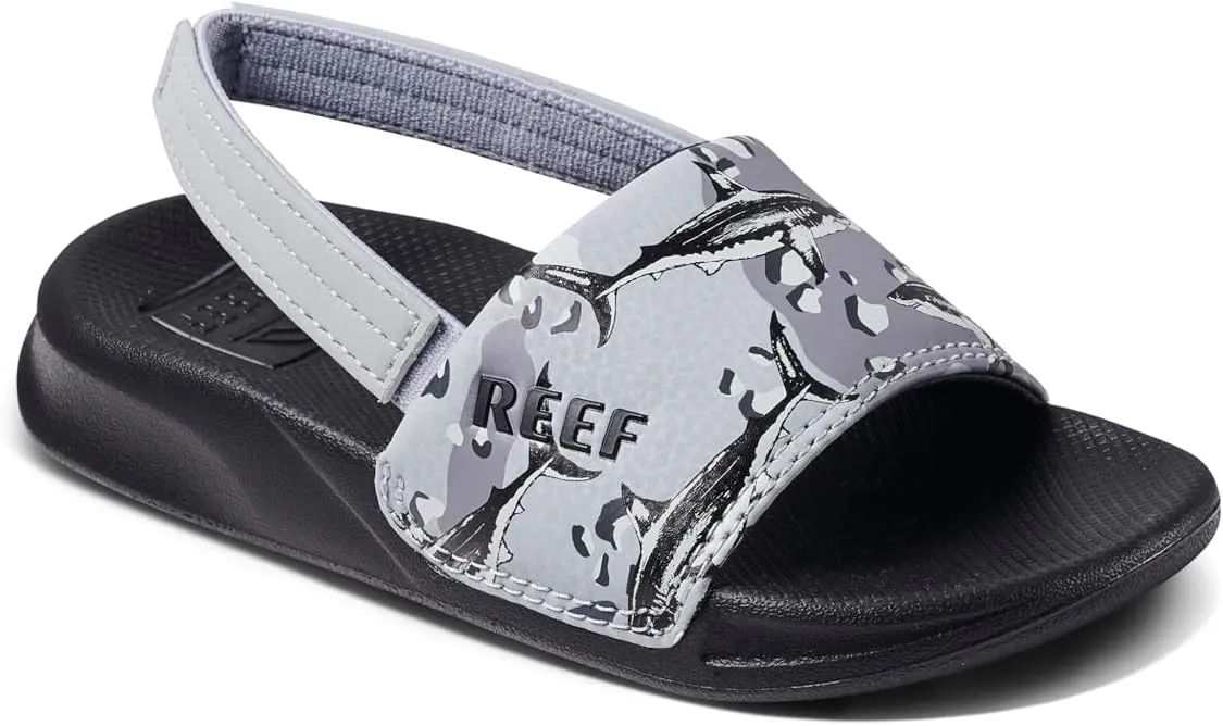 REEF Toddler/Little Kid One Slide Sandal, Lightweight & Water Friendly, Backstrap