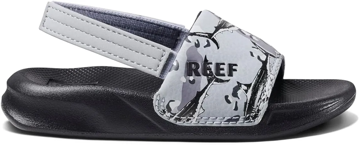 REEF Toddler/Little Kid One Slide Sandal, Lightweight & Water Friendly, Backstrap