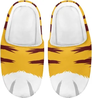 Renewold Kids Warm Plush Winter Cotton Slippers Boys Girls House Slipper Slip On Nonslip Indoor Slippers Shoes
