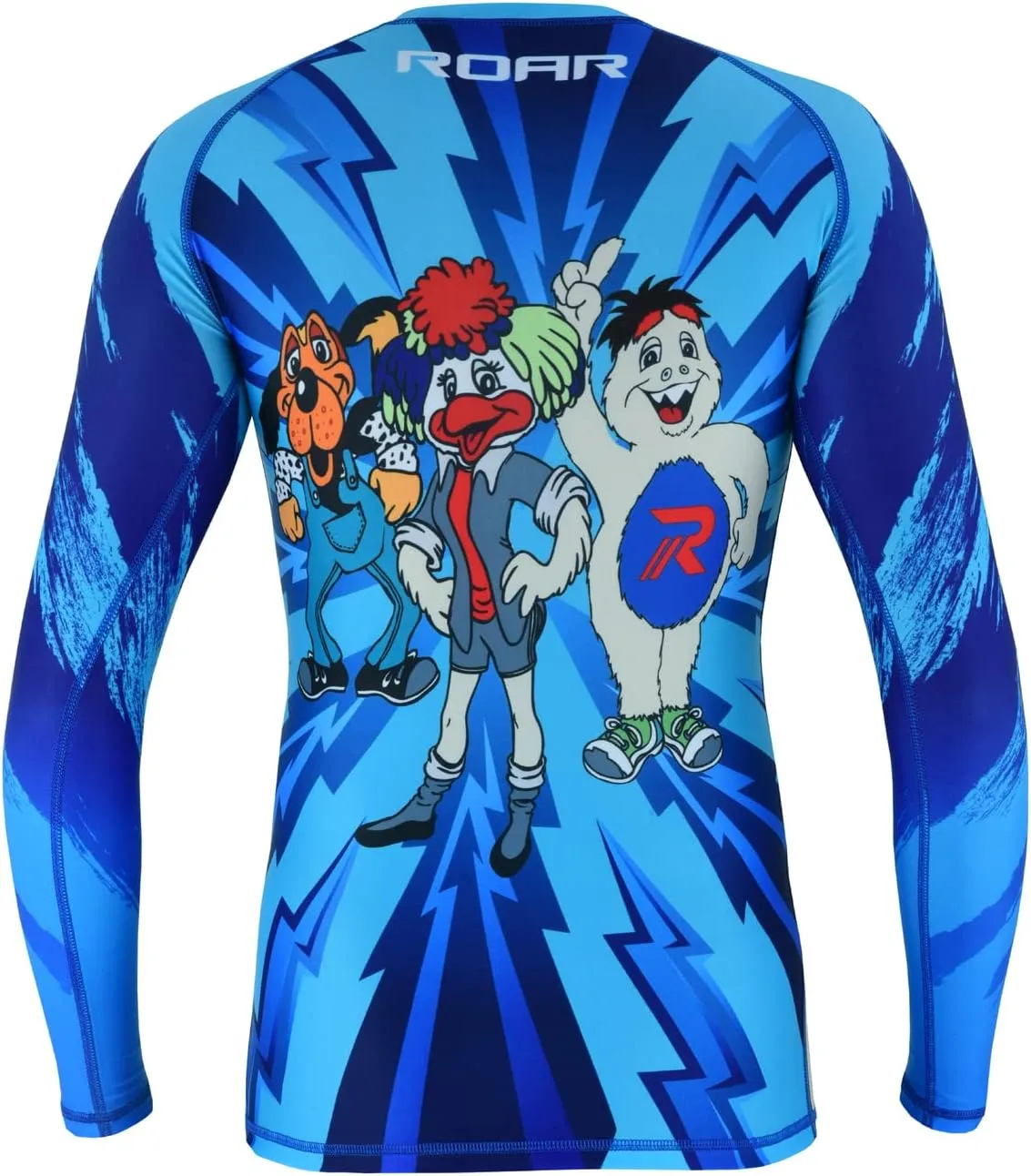 Roar BJJ Kid's MMA Rash Guard Training No-Gi and Gi Jiu Jitsu Rashguard MMA Grappling Compression Shirts Wrestling
