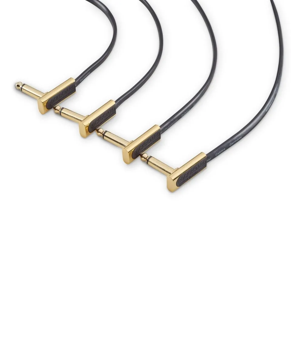 RockBoard Standard Series Flat Patch Cable Gold