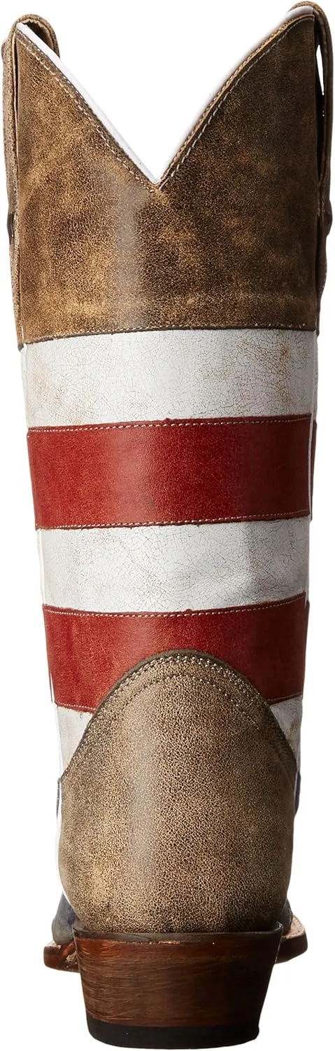 Roper Men's American Flag Western Boot