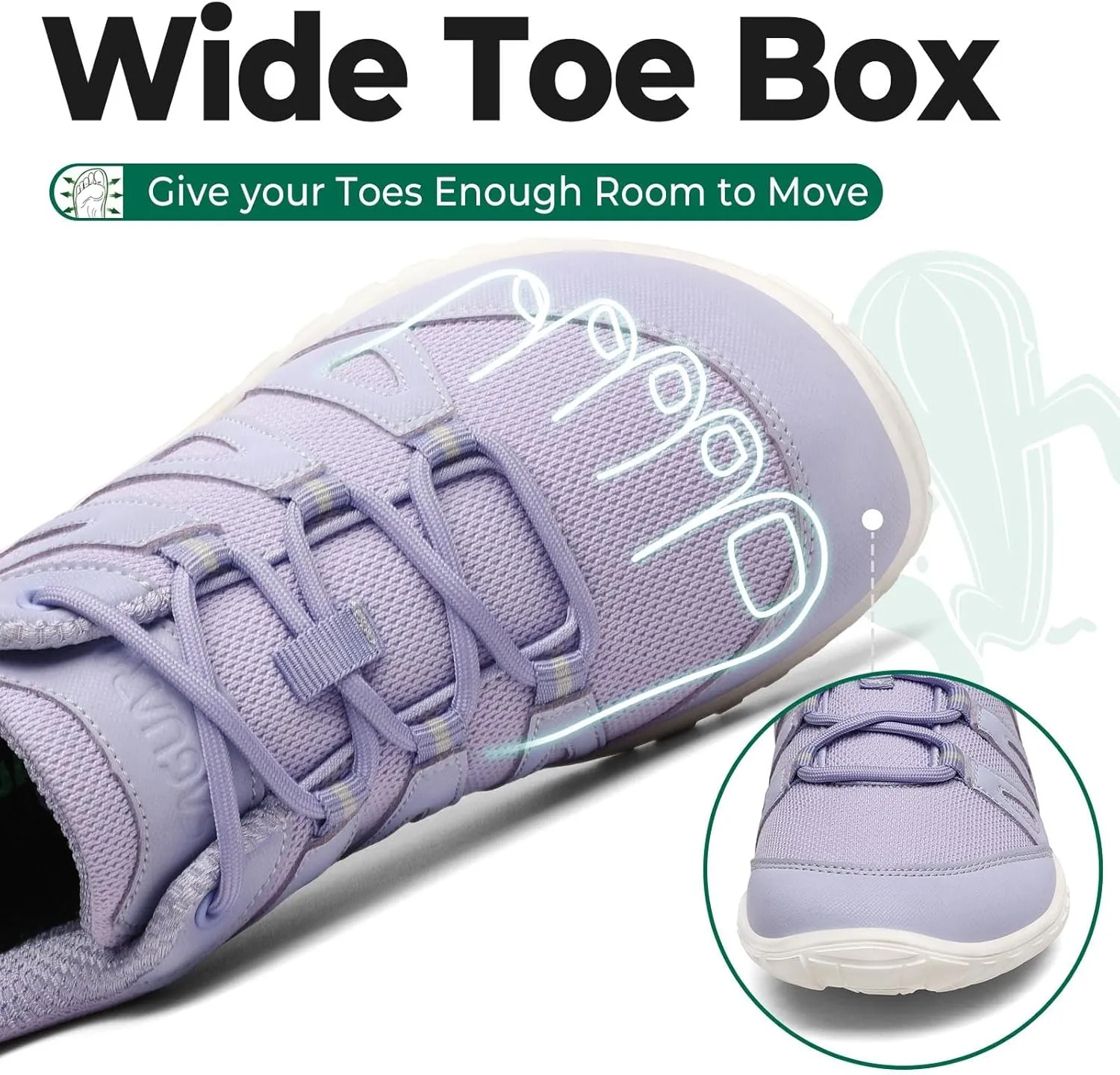 SAGUARO Barefoot Shoes Women Men Comfortable Wide Toe Box Outdoor Minimalist Drop Sole Shoes