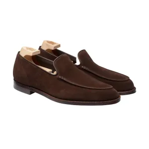Salcombe Dark Brown Suede 'Superflex' Crockett & Jones