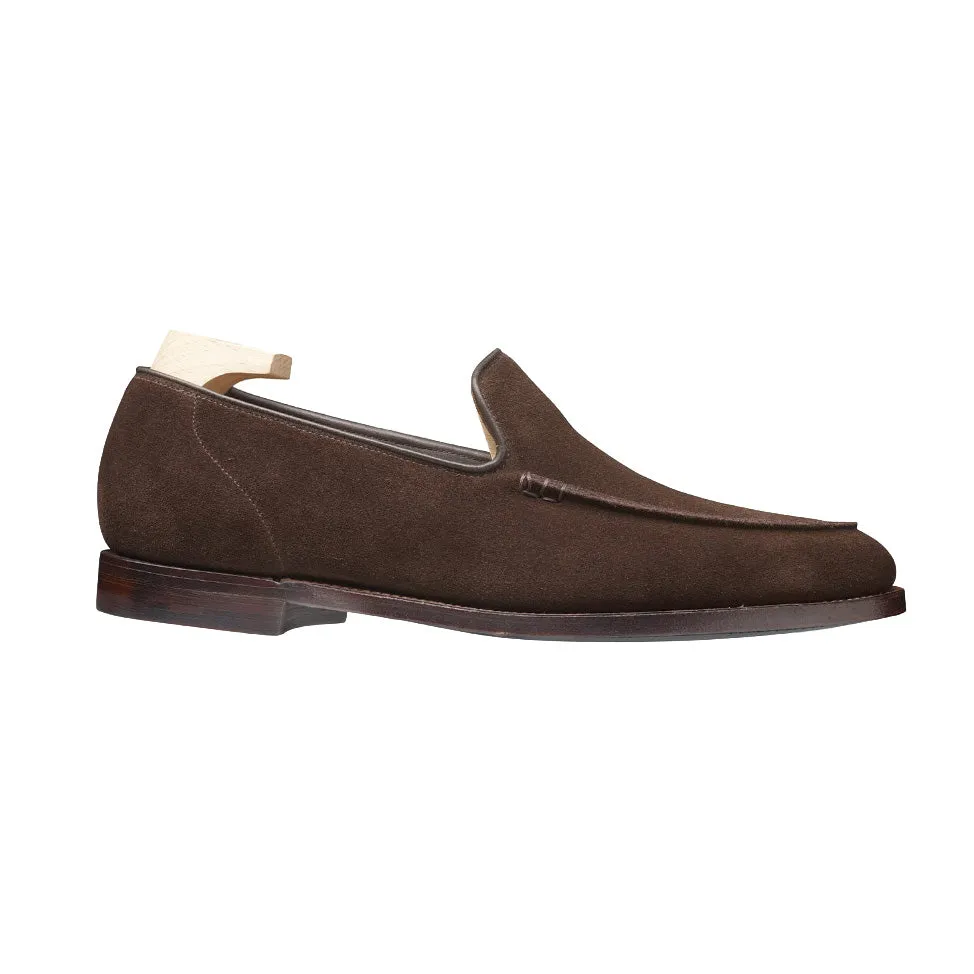 Salcombe Dark Brown Suede 'Superflex' Crockett & Jones