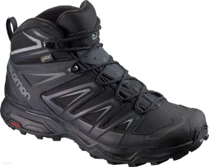 Salomon Men's X Ultra 3Mid Goretex Hiking Boot 7 Black/India Ink/Monument