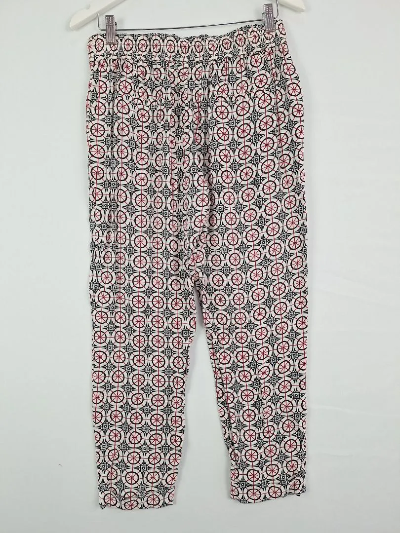 Sass & Bide Lightweight Geometric Rhythm Pants Size 8