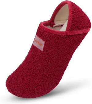 Scurtain Slippers for Women Men House Slipper Socks Lightweight Unisex Adults Barefoot Shoes Non-Slip Travel Slippers