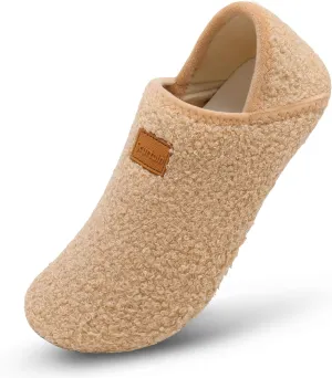 Scurtain Slippers for Women Men House Slipper Socks Lightweight Unisex Adults Barefoot Shoes Non-Slip Travel Slippers