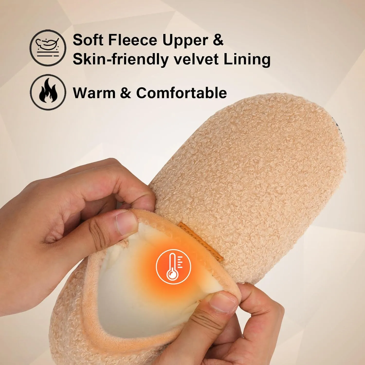 Scurtain Slippers for Women Men House Slipper Socks Lightweight Unisex Adults Barefoot Shoes Non-Slip Travel Slippers