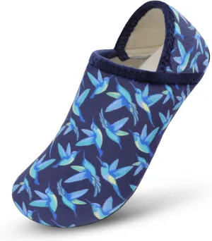 Scurtain Slippers for Women Men House Slipper Socks Lightweight Unisex Adults Barefoot Shoes Non-Slip Travel Slippers