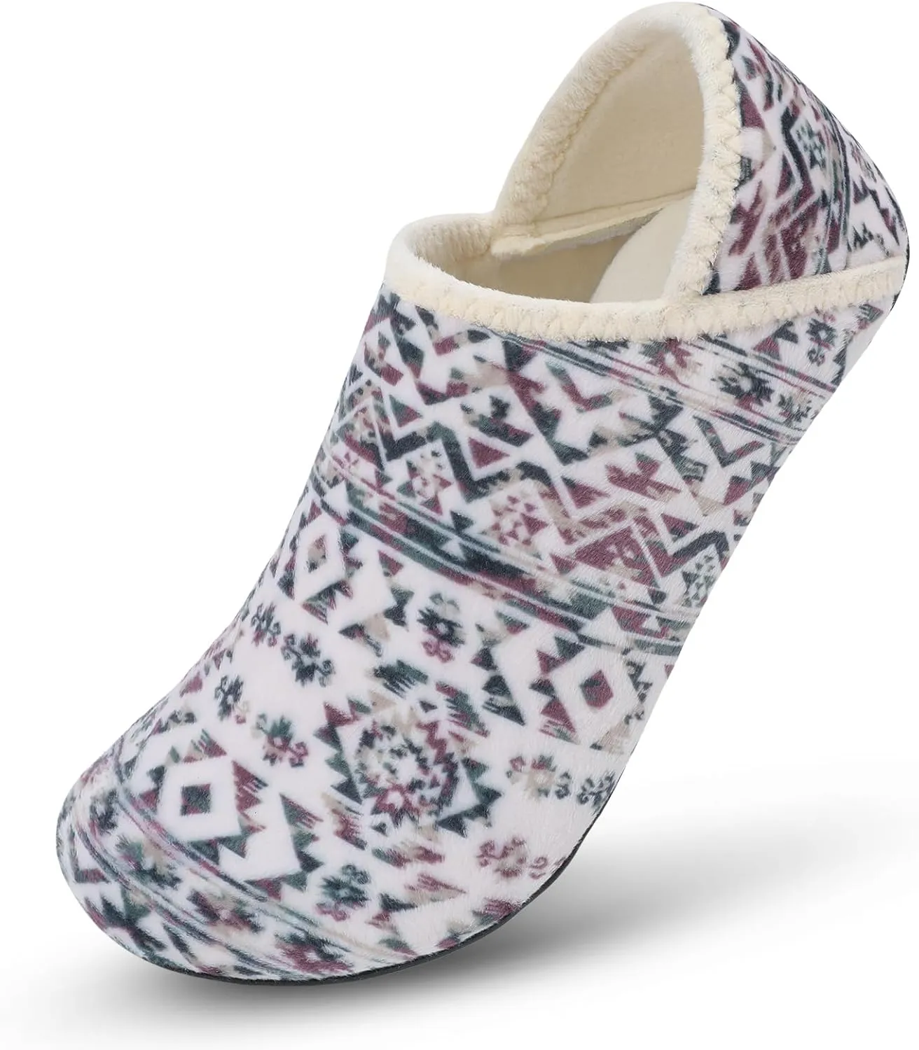 Scurtain Slippers for Women Men House Slipper Socks Lightweight Unisex Adults Barefoot Shoes Non-Slip Travel Slippers