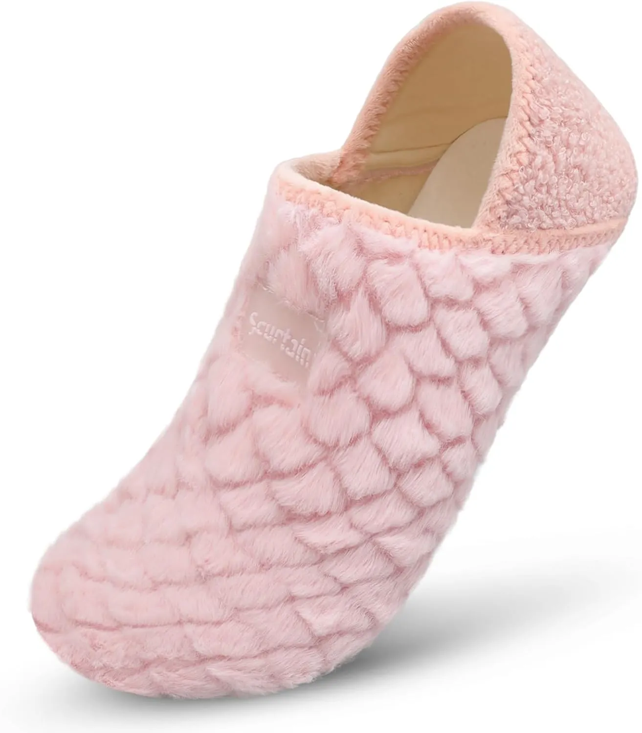 Scurtain Slippers for Women Men House Slipper Socks Lightweight Unisex Adults Barefoot Shoes Non-Slip Travel Slippers