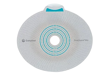 Sensura Mio Flex Skin Barrier, Non-Convex, Cut-To-Fit Stoma Opening 3/8" - 1-1/4" (10mm - 33mm), Flange 1-3/8" (35mm) - Box of 10