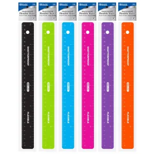 Shatterproof Flexible Ruler 12" (30cm)
