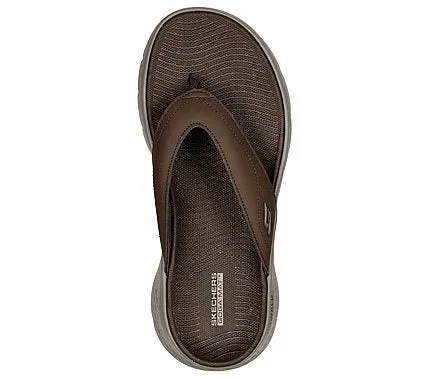 SKECHERS GO WALK FLEX SANDAL - VALLEJO - 229202 - CHOC
