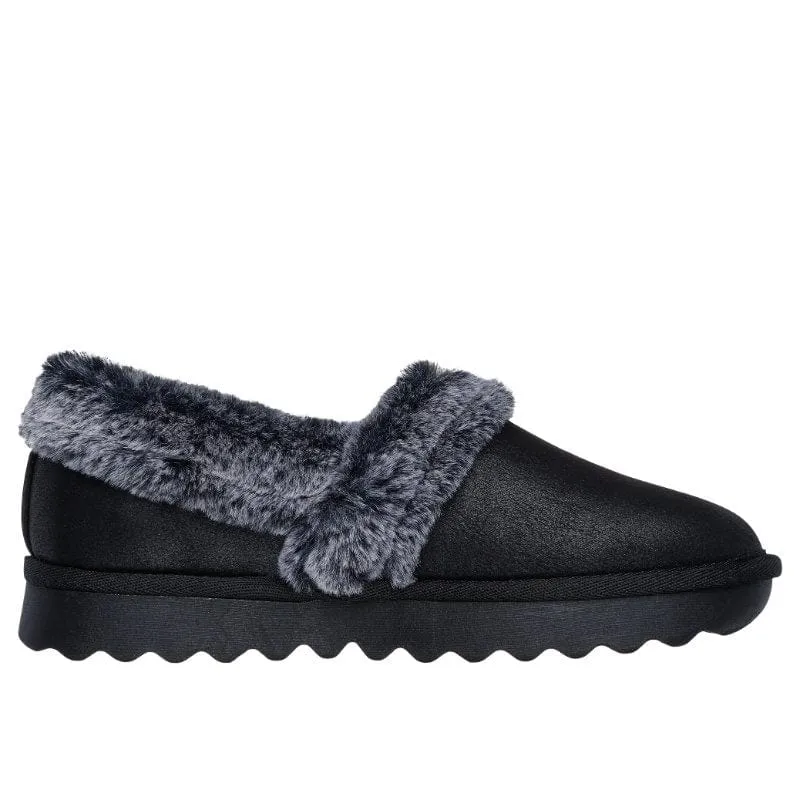 Skechers Womens Black Cozy Up Slipper 169027