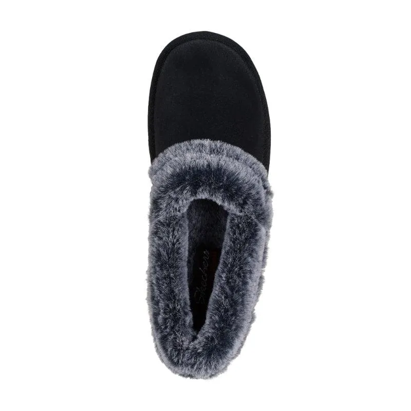 Skechers Womens Black Cozy Up Slipper 169027