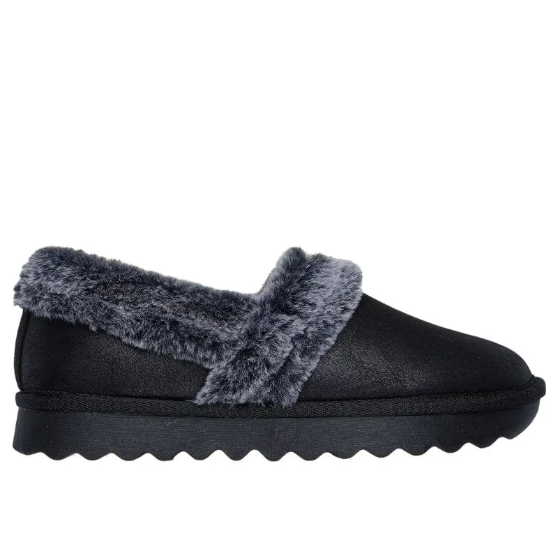 Skechers Womens Black Cozy Up Slipper 169027
