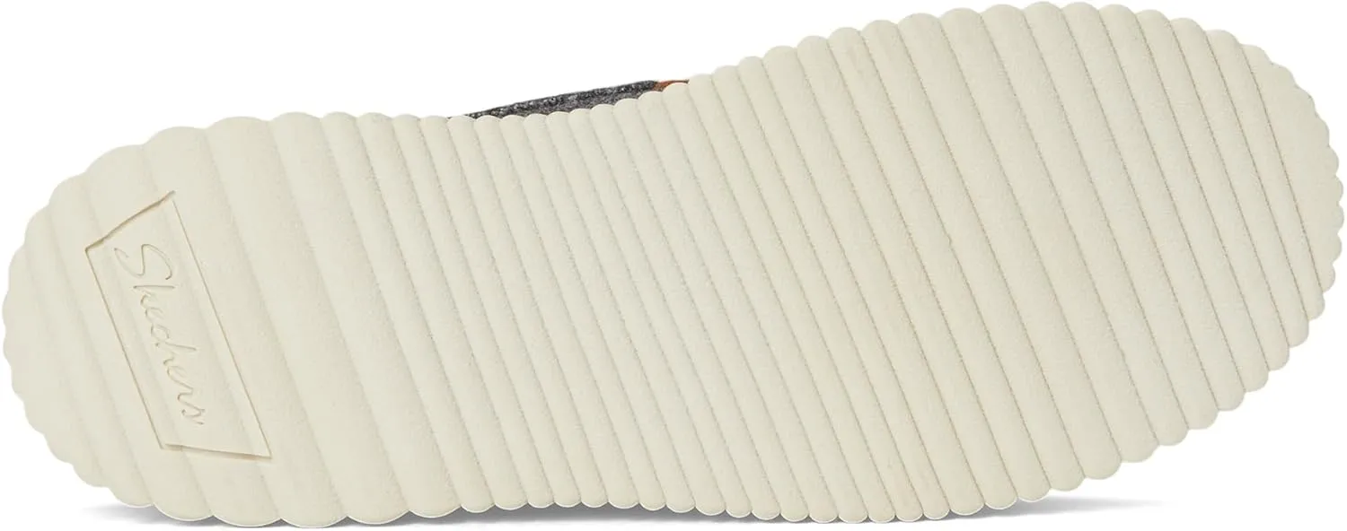 Skechers Women's Cozy Ojai Faux Wool Moccasin Slippers with Memory Foam