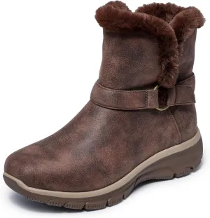 Skechers Women's Easy Going-Dreamers Move-Hands Free Slip-ins Ankle Boot