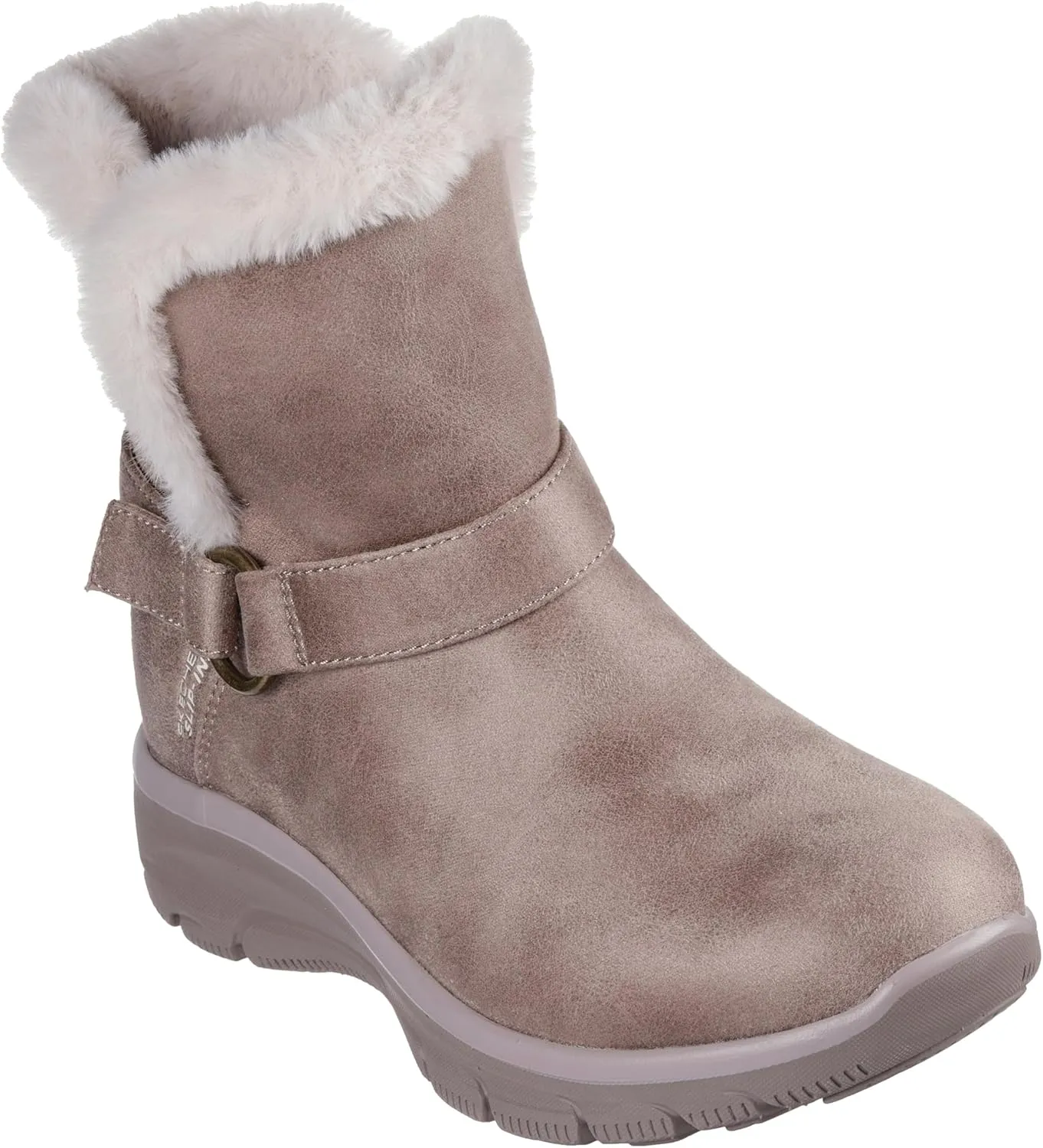 Skechers Women's Easy Going-Dreamers Move-Hands Free Slip-ins Ankle Boot