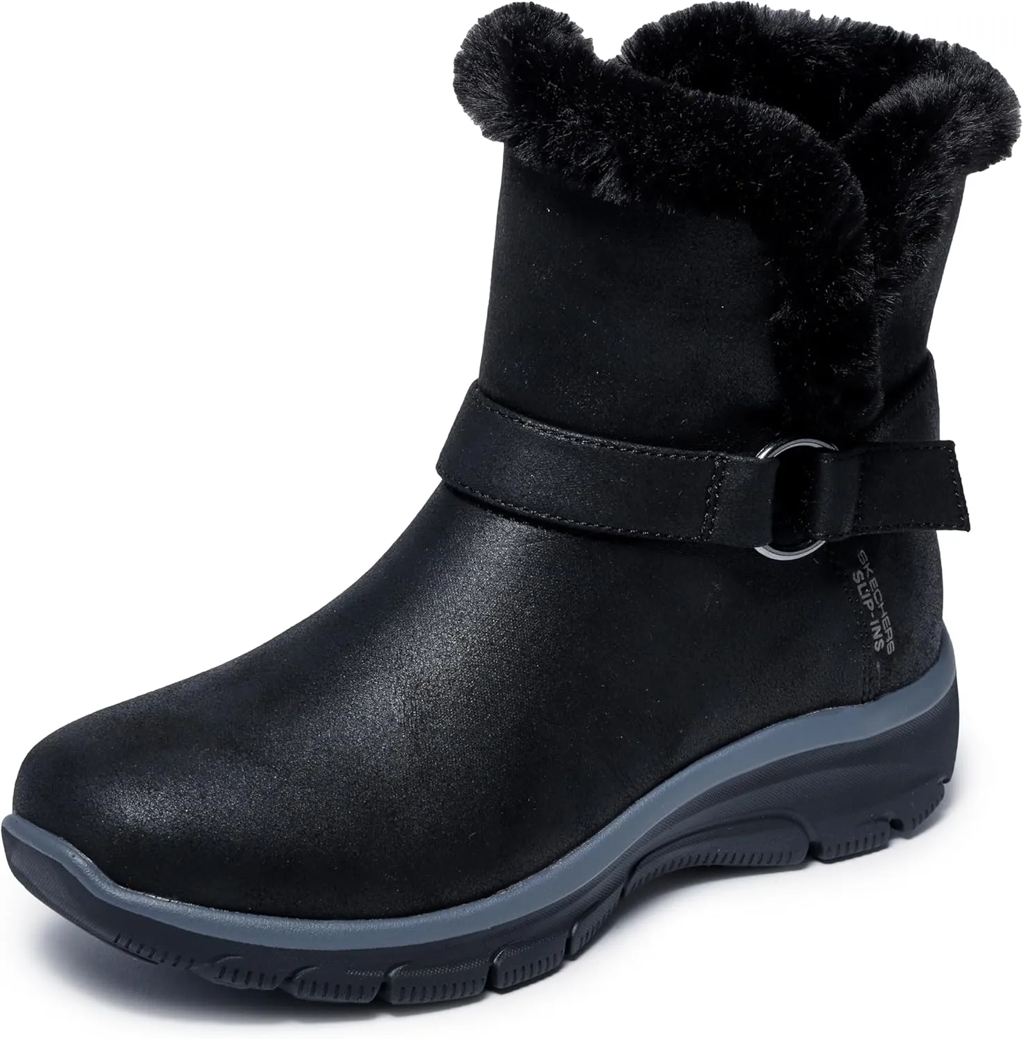 Skechers Women's Easy Going-Dreamers Move-Hands Free Slip-ins Ankle Boot
