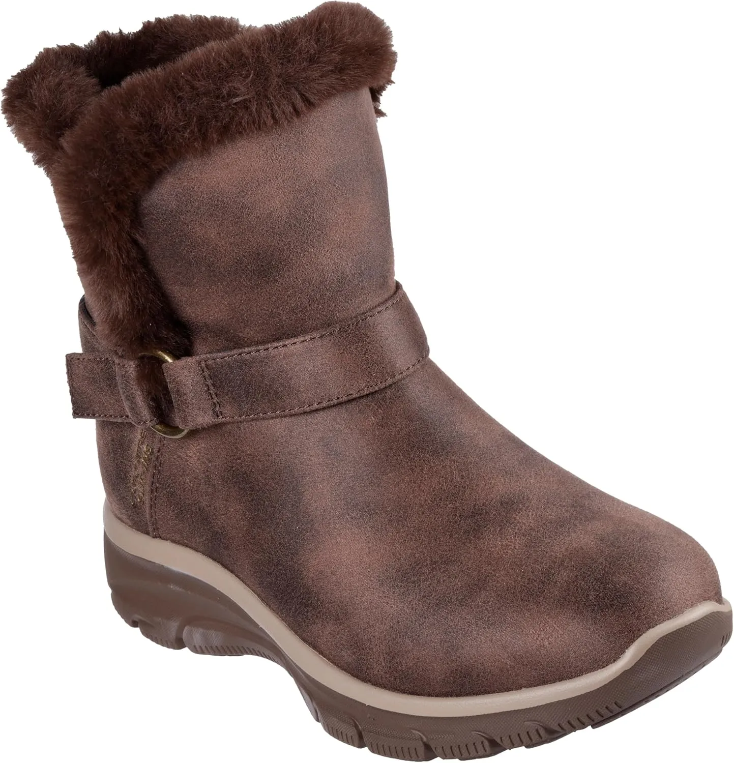 Skechers Women's Easy Going-Dreamers Move-Hands Free Slip-ins Ankle Boot