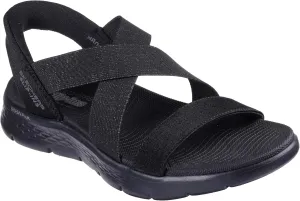 Skechers Women's Go Walk Flex Sandal-Glimmer Up Hands Free Slip-ins