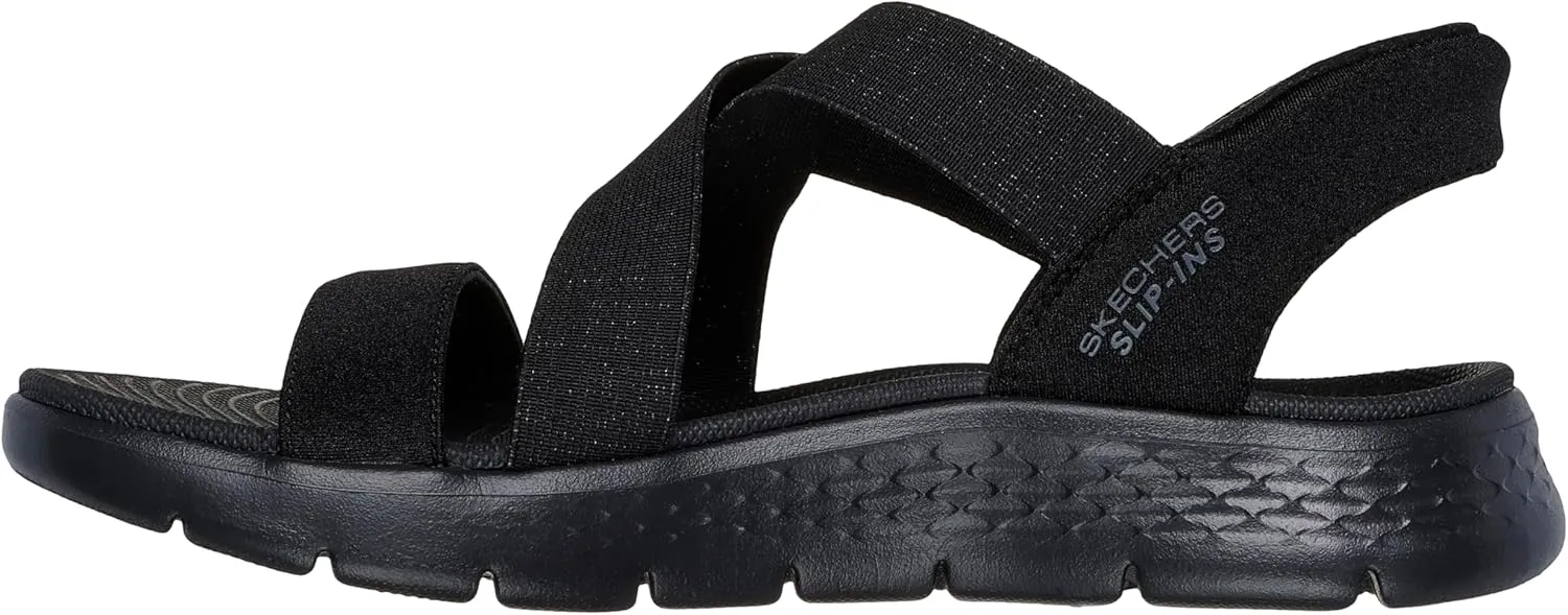 Skechers Women's Go Walk Flex Sandal-Glimmer Up Hands Free Slip-ins