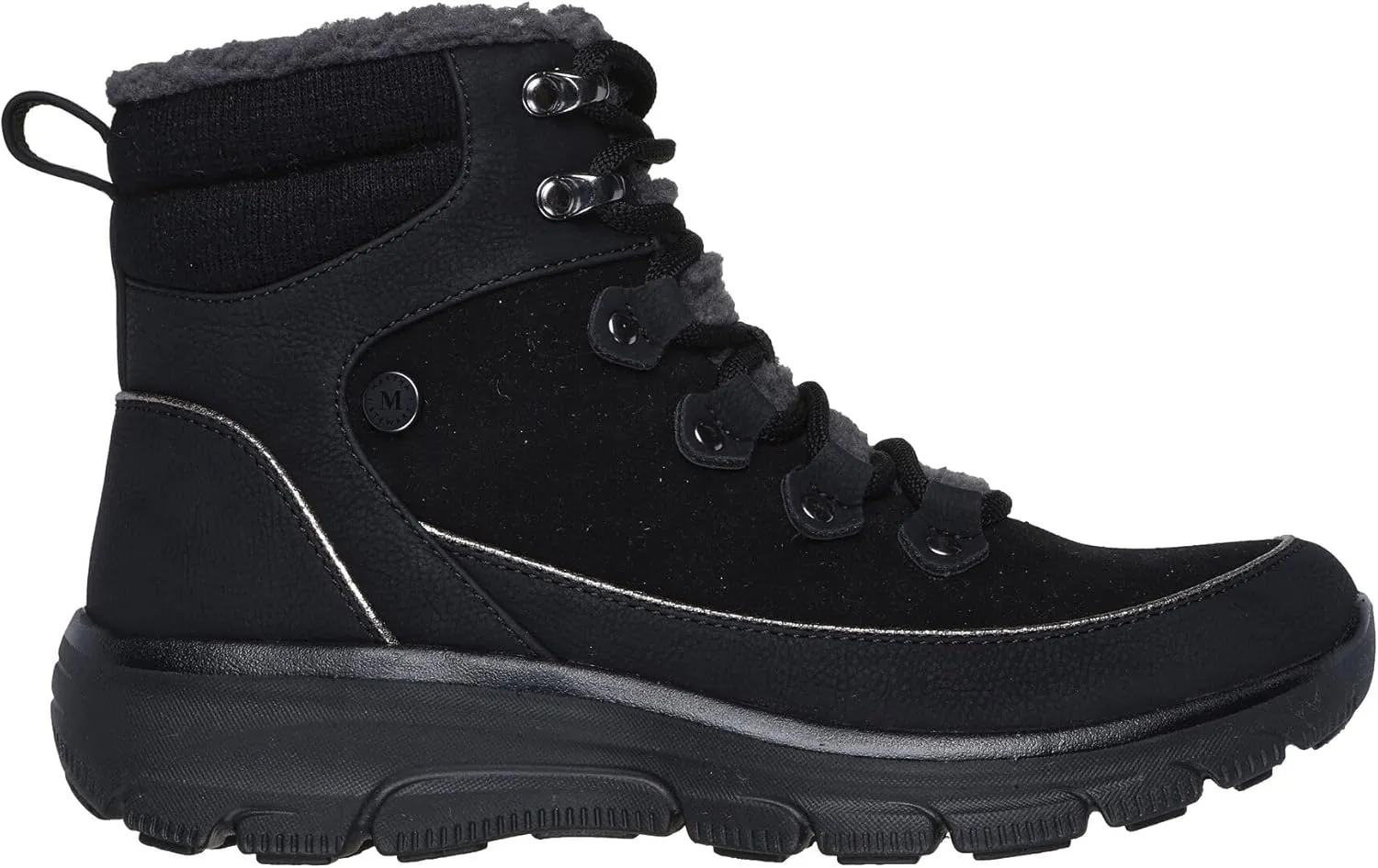 Skechers Women's Martha Stewart Relaxed Fit: Easy Going - Winter Road 2, Black, 9.5 Medium US