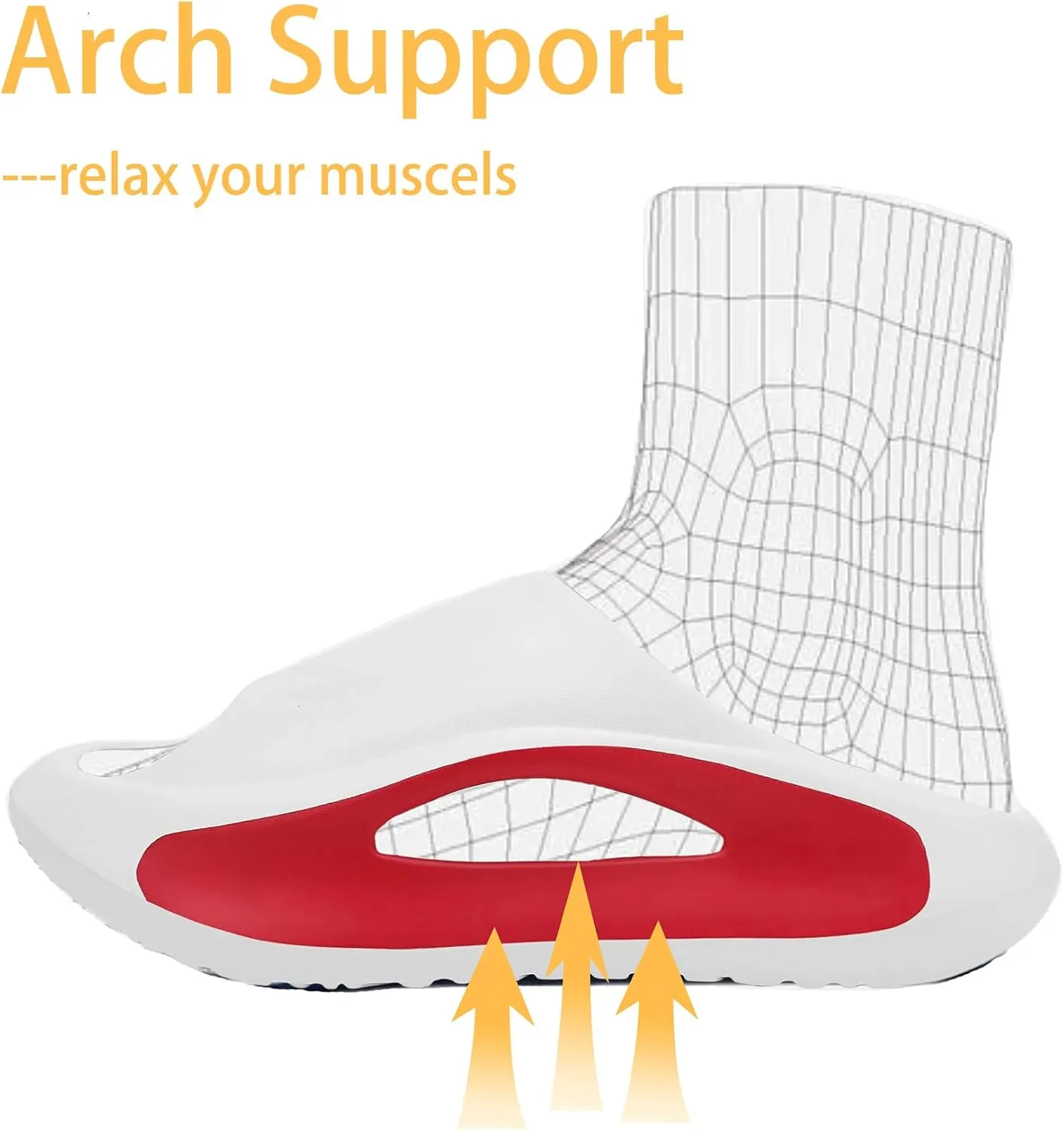 Slides Sandals for Men Women Open Toe Slide Platform Slippers Summer Anti-Slip Beach Shower Shoes Anti Collision Thick Sole