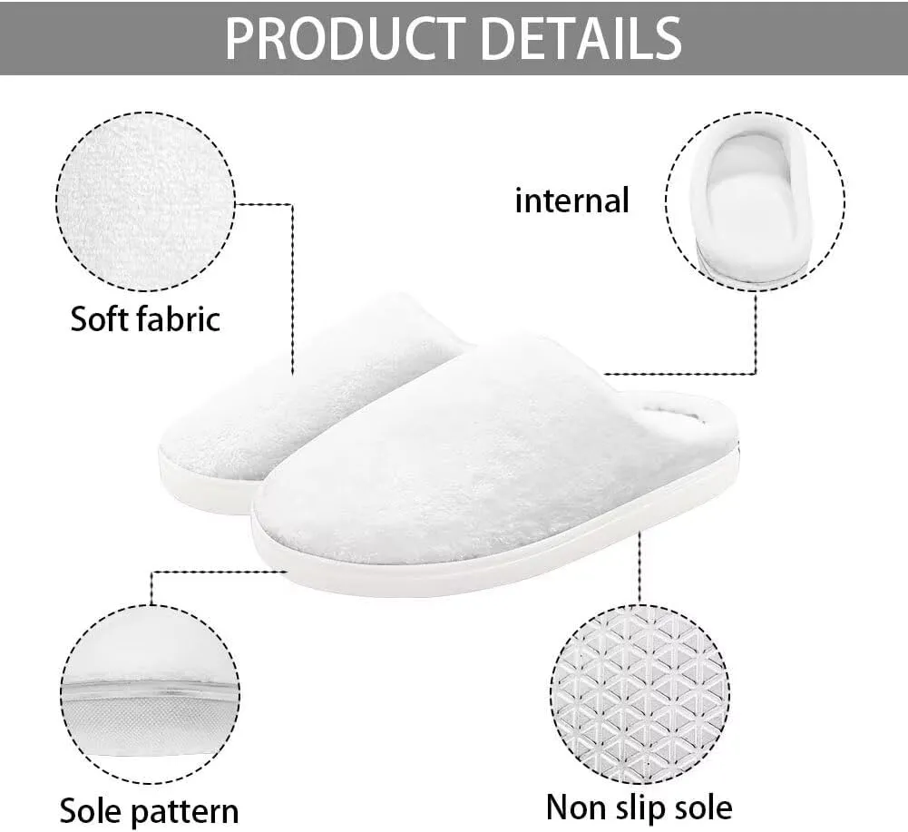 Slipper for Girls Kids Size 9-15 Boys Winter Warm Fuzzy Home Slipper Bedroom Cotton Slipper