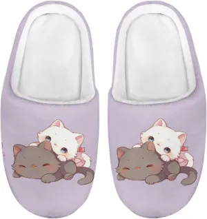 Slipper for Girls Kids Size 9-15 Boys Winter Warm Fuzzy Home Slipper Bedroom Cotton Slipper