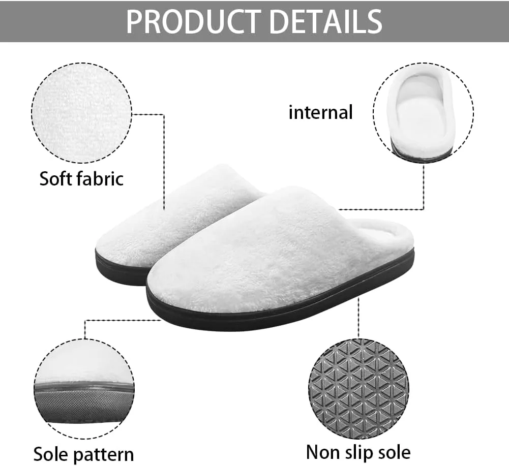 Slippers for Girls Kids Boys Size 9-15 Winter Cotton Slipper Indoor Fuzzy Slippers