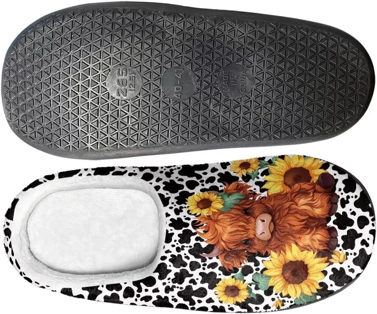 Slippers for Women Men Non Skid House Slippers Slip On Slippers with Removable Soles for Indoor Outdoor