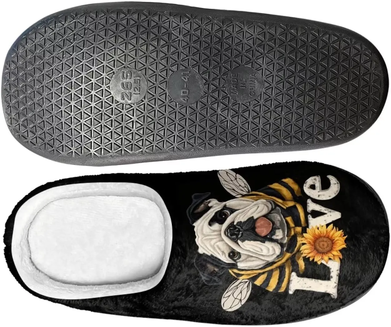 Slippers for Women Men Non Skid House Slippers Slip On Slippers with Removable Soles for Indoor Outdoor