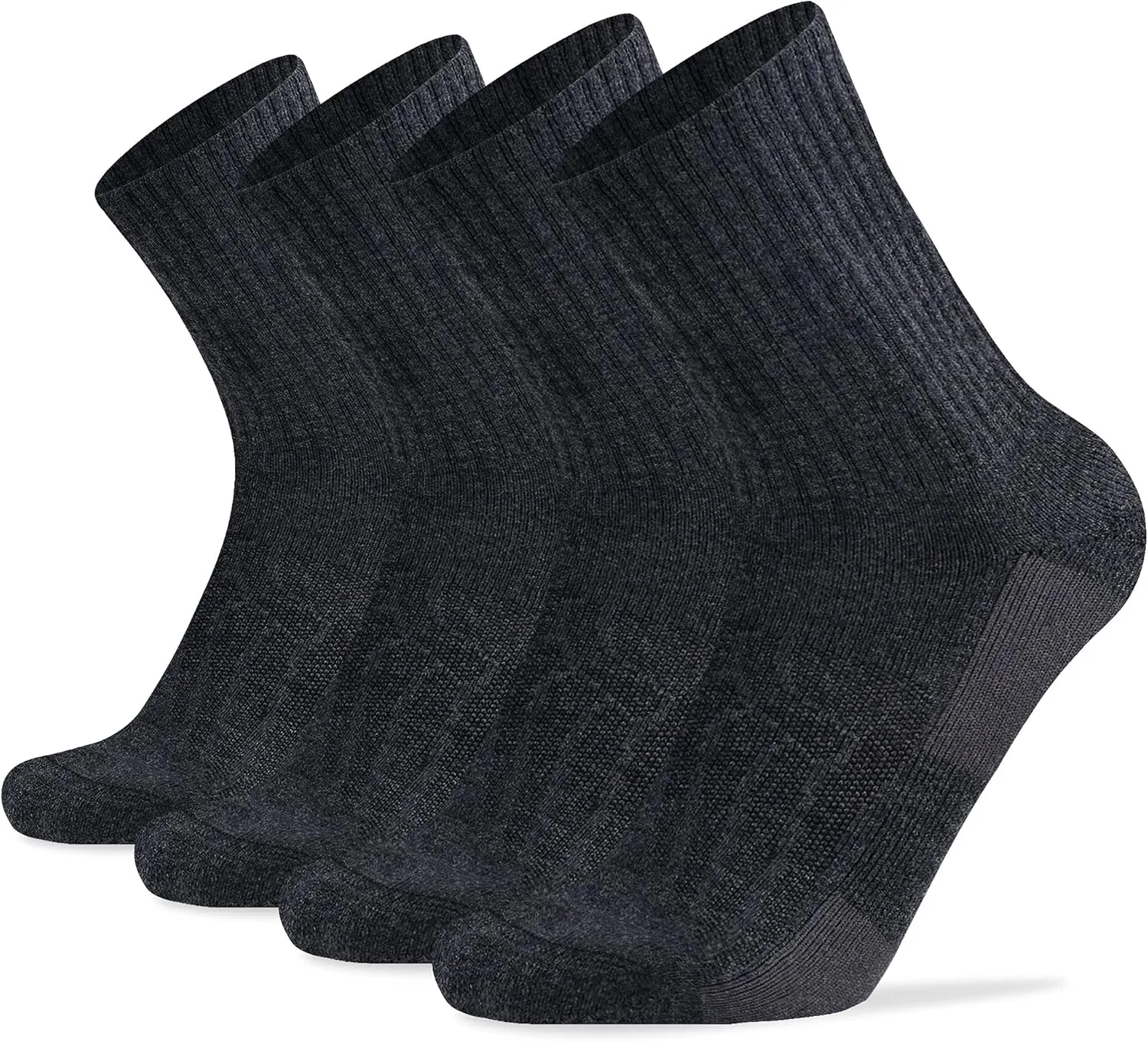 Socks Daze Merino Wool Cushioned Hiking Socks for Men Women, Warm Crew Walking & Boot Socks for Trekking, Work, Outdoor
