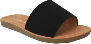 Soda Women's Casual Slip On Sandals