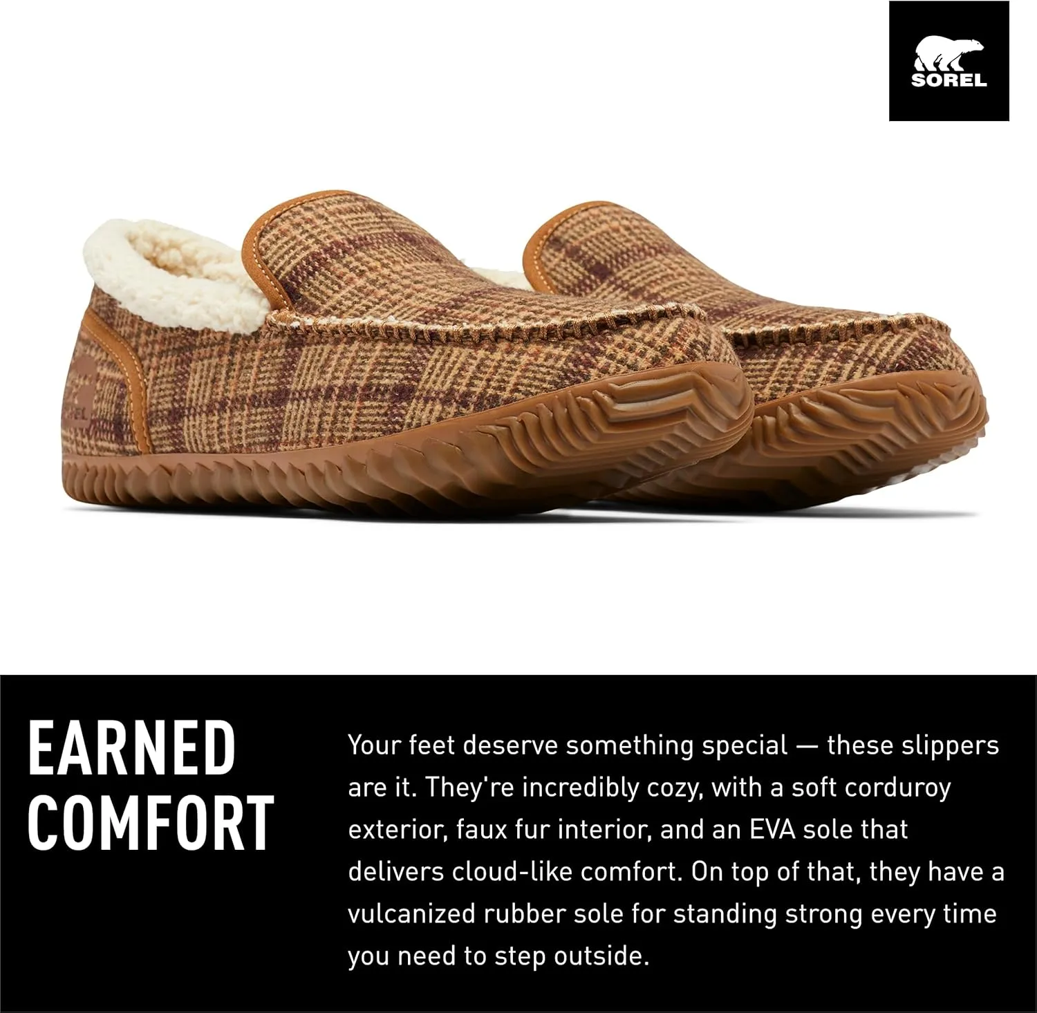 SOREL Men's Dude Moc Slipper