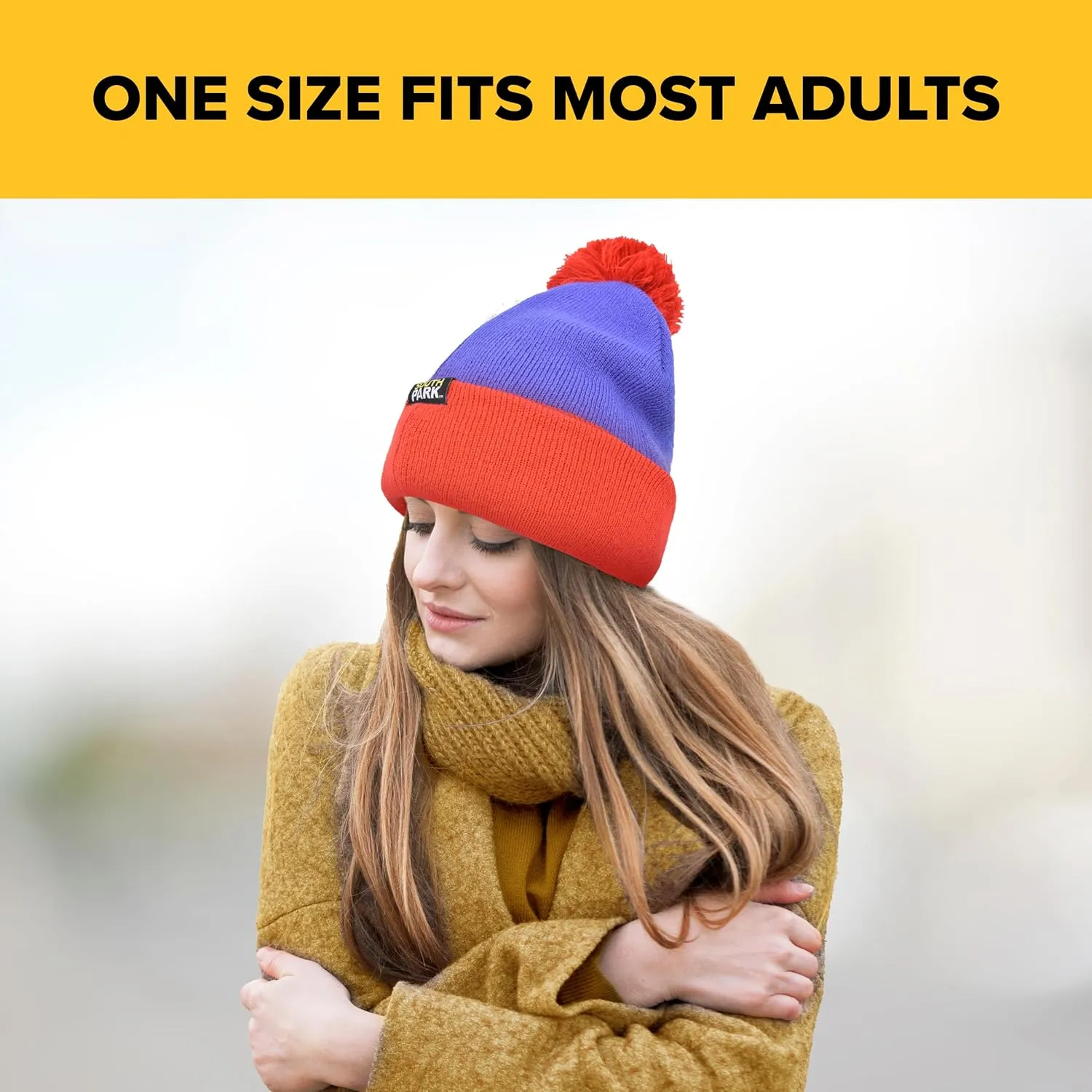 South Park Character Cosplay Headwear, Stan Marsh, Kyle Broflovski, Eric Cartman, and Kenny McCormick Designs