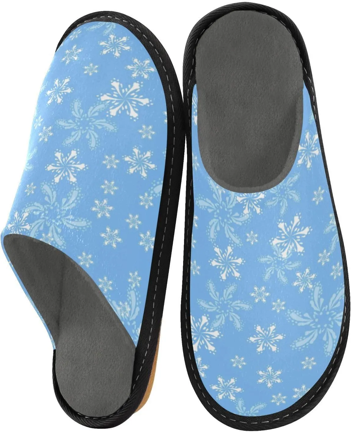 Spa Slippers Indoor House Fuzzy Slippers Soft Memory Foam Non-Slip Home Slipper Winter Shoes For Bedroom Hotel Travel 4-11