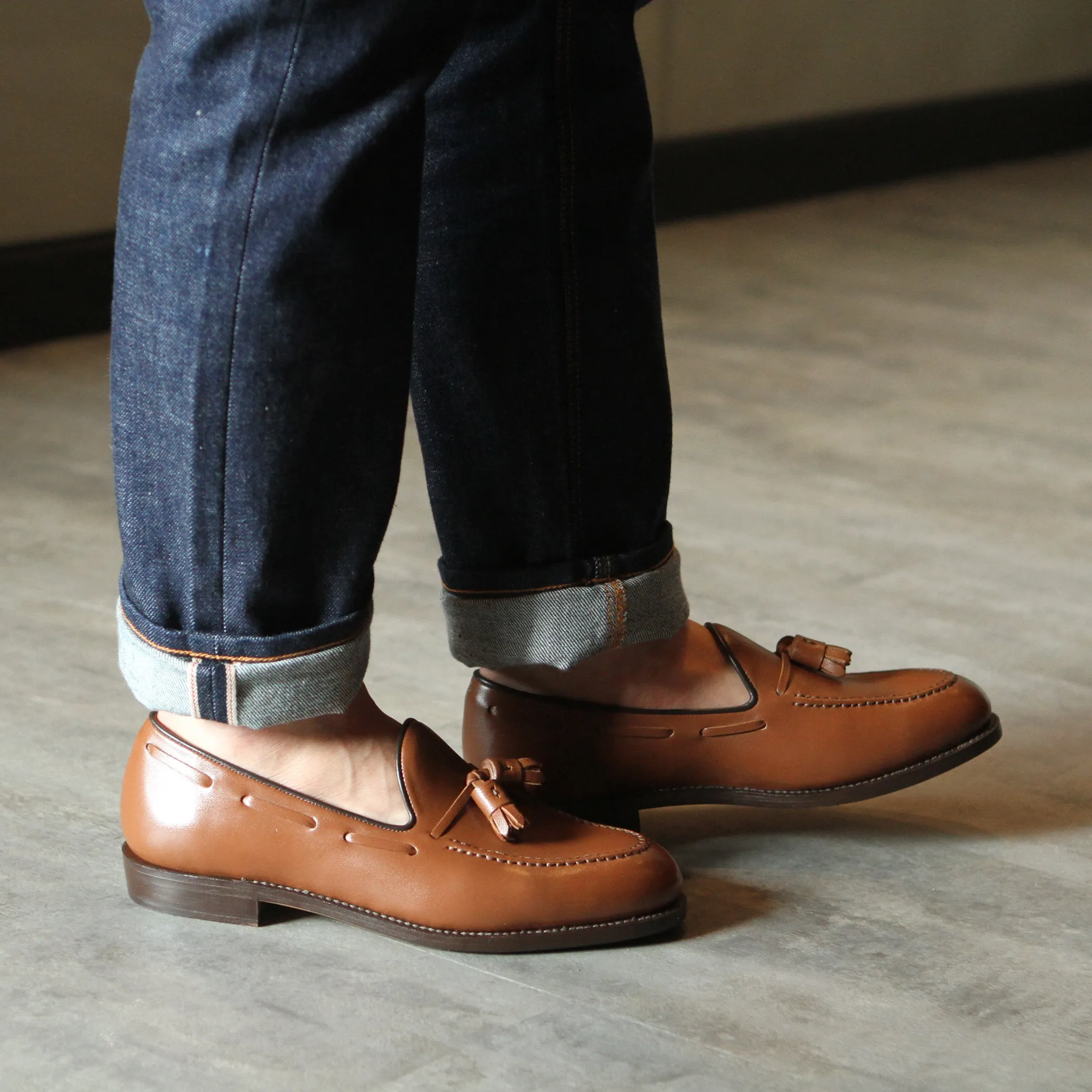 Special ML Tassel Loafer - Soft Nappa Light Brown